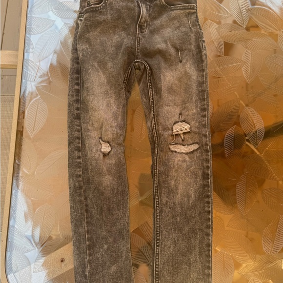 Distressed Black Jeans for boys - Picture 1 of 3